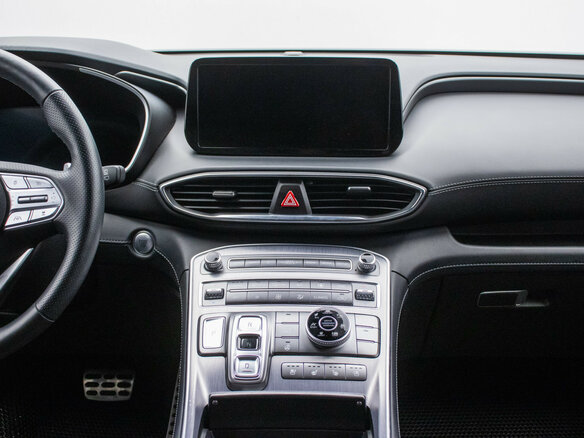 2021 Hyundai Santa Fe IV Рестайлинг, серебристый, 3412000 рублей - вид 12