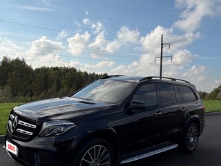 2018 Mercedes-Benz GLS 350 d I (X166), чёрный, 5650000 рублей, вид 2