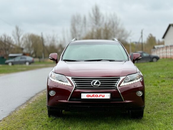 2014 Lexus RX 350 III Рестайлинг, красный, 3200000 рублей - вид 1
