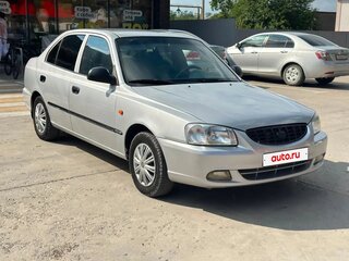 2005 Hyundai Accent ТагАЗ II, серебристый, 430000 рублей, вид 2