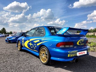 1999 Subaru Impreza WRX I, синий, 1950000 рублей, вид 5