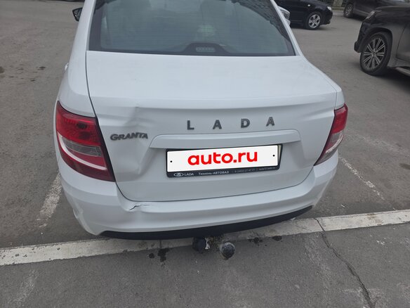 2021 Lada (ВАЗ) Granta I Рестайлинг, белый, 658000 рублей - вид 2