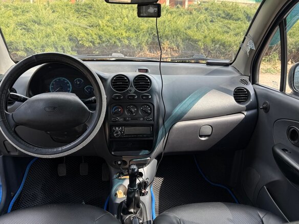 2013 Daewoo Matiz I Рестайлинг, синий, 330000 рублей - вид 7
