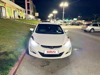 2014 Hyundai Elantra V (MD), белый, 1250000 рублей, вид 1