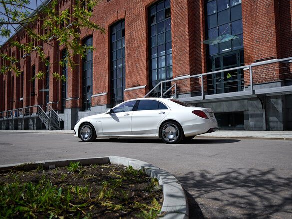 2014 Mercedes-Benz S-Класс AMG 63 AMG Long III (W222, C217), белый - вид 6