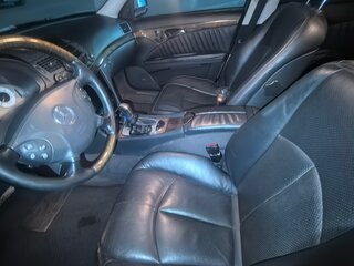 2003 Mercedes-Benz E-Класс 500 III (W211, S211), чёрный, 1450000 рублей, вид 5