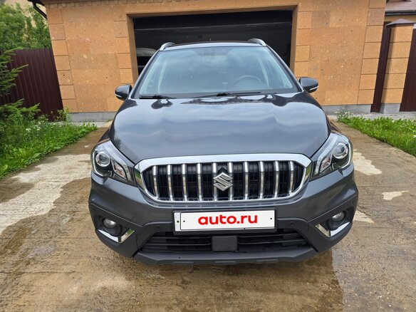 2017 Suzuki SX4 II (S-Cross) Рестайлинг, серый - вид 2