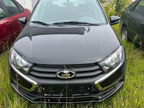 2026 Lada (ВАЗ) Granta I Рестайлинг, чёрный, 1068000 рублей - вид 1