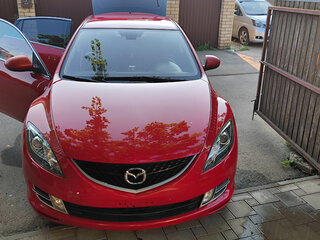 2008 Mazda 6 II (GH), красный, 740000 рублей, вид 4