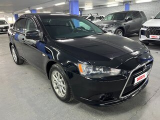 2013 Mitsubishi Lancer X Рестайлинг, чёрный, 795000 рублей, вид 3