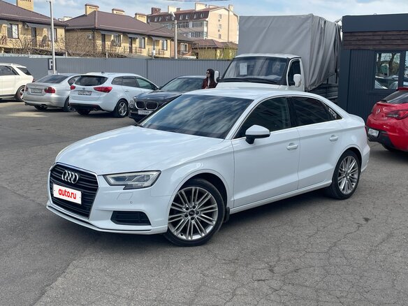 2016 Audi A3 III (8V) Рестайлинг, белый, 1700000 рублей - вид 1