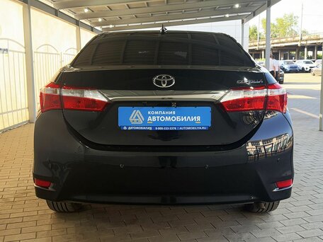2017 Toyota Corolla XI (E160, E170, E180) Рестайлинг 1, чёрный, 1709000 рублей, вид 4