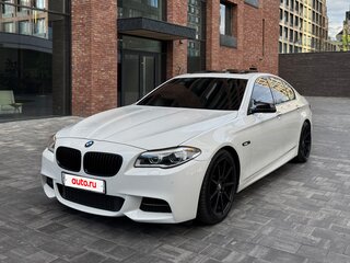 2013 BMW 5 серии M550d xDrive VI (F10/F11/F07), белый, 2890000 рублей, вид 1