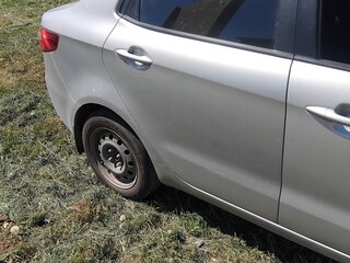 2014 Kia Rio III, серебристый, 540000 рублей, вид 4