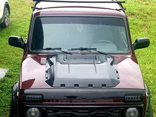 2014 Lada (ВАЗ) 2121 (4x4) I Рестайлинг, пурпурный, 550000 рублей, вид 1