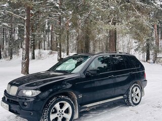 2005 BMW X5 3.0d I (E53) Рестайлинг, чёрный, 1500000 рублей, вид 2
