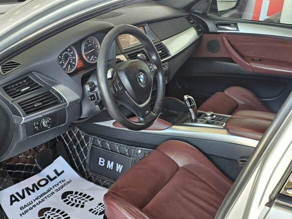 2008 BMW X6 35i 6-speed I (E71), серый, 1849000 рублей - вид 9