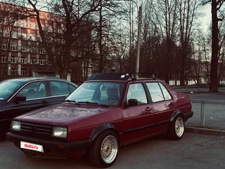 1989 Volkswagen Jetta II, красный, 195000 рублей, вид 1