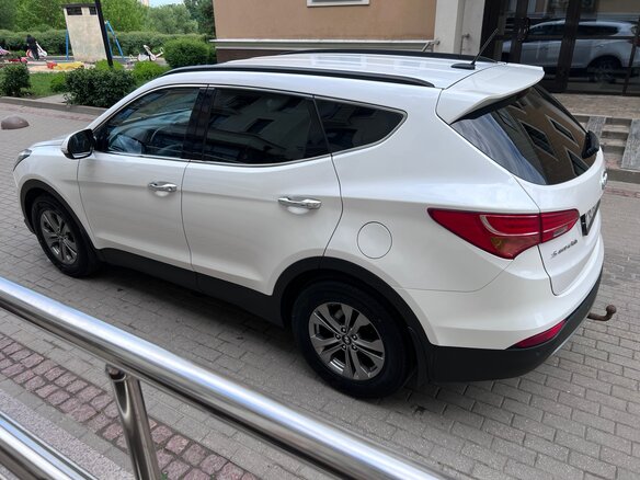 2015 Hyundai Santa Fe III, белый, 2000000 рублей - вид 15