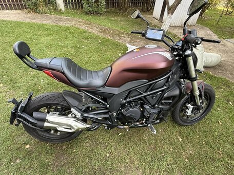 2024 Benelli 502 C, пурпурный, 500000 рублей, вид 5
