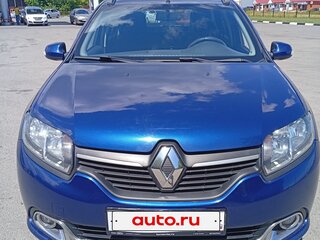 2015 Renault Logan II, синий, 720000 рублей, вид 1