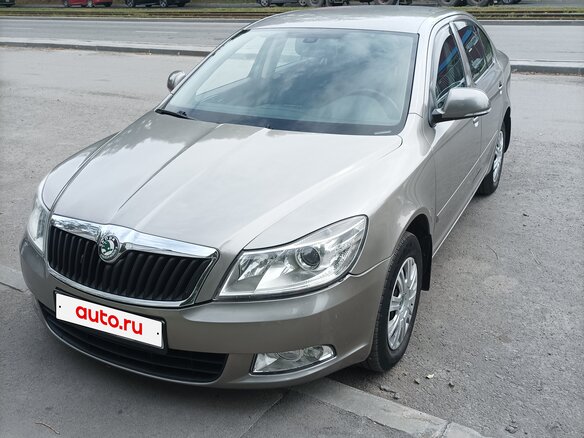2010 Skoda Octavia II (A5) Рестайлинг, серый - вид 1