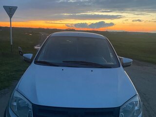 2012 Lada (ВАЗ) Granta I, серебристый, 320000 рублей, вид 2