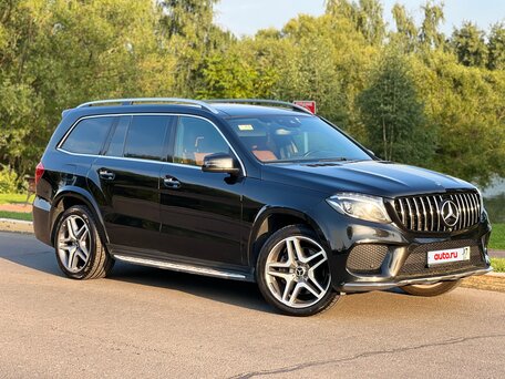 2017 Mercedes-Benz GLS 350 d I (X166), чёрный, 3990000 рублей, вид 3
