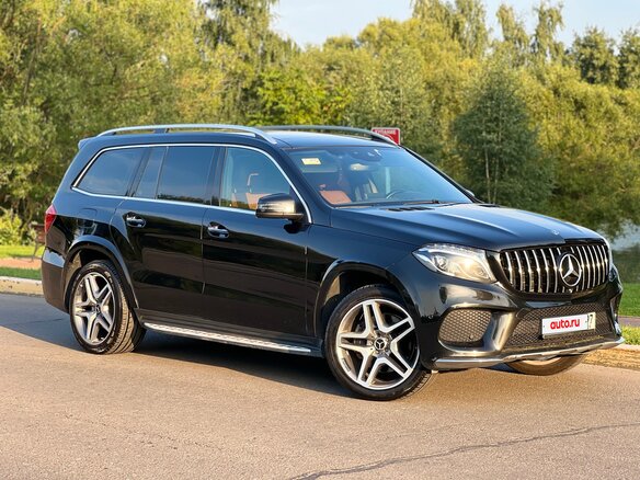 2017 Mercedes-Benz GLS 350 d I (X166), чёрный, 3990000 рублей - вид 2
