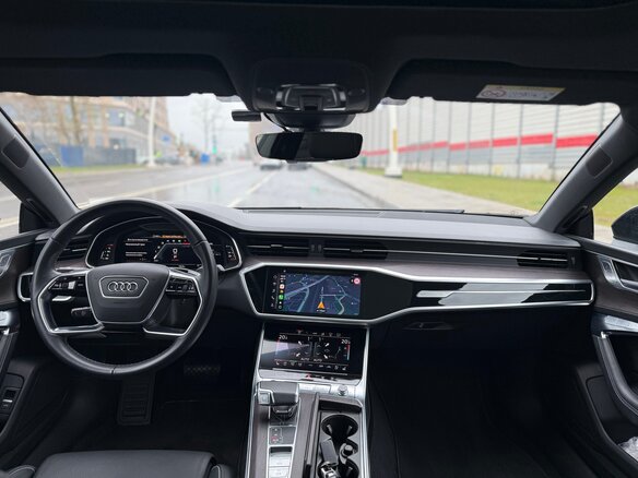 2022 Audi A7 55 TFSI II (4K), чёрный, 6000000 рублей - вид 12