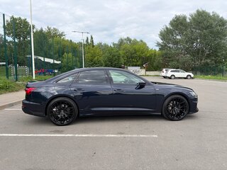 2020 Audi A6 50 TDI V (C8), синий, 4650000 рублей, вид 4
