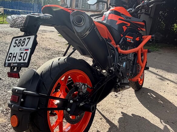 2022 KTM 890 Duke GP, оранжевый, 980000 рублей - вид 8