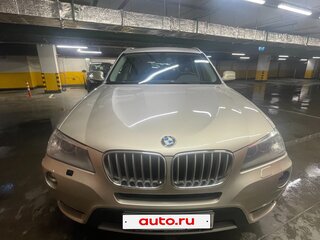 2012 BMW X3 28i xDrive II (F25), серебристый, 1789000 рублей, вид 3