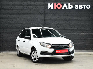 2018 Lada (ВАЗ) Granta I Рестайлинг, белый, 530000 рублей, вид 3