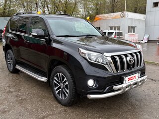 2016 Toyota Land Cruiser Prado 150 Series Рестайлинг 1, чёрный, 4000000 рублей, вид 3