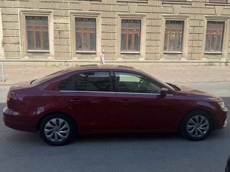 2016 Volkswagen Jetta VI Рестайлинг, красный, 1150000 рублей, вид 5