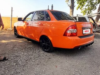 2008 Lada (ВАЗ) Priora I, оранжевый, 180000 рублей, вид 4