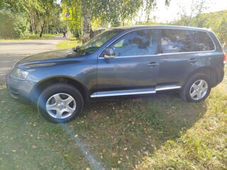 2006 Volkswagen Touareg I, серый, 750000 рублей, вид 5