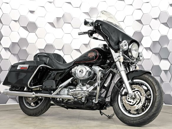 2002 Harley-Davidson Electra Glide, чёрный