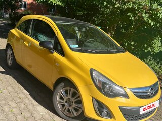 2013 Opel Corsa D Рестайлинг II, жёлтый, 620000 рублей, вид 2