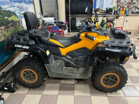 2016 BRP Can-Am Outlander Max XT-P 650T, оранжевый, 1090000 рублей, вид 4