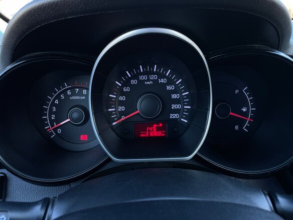 2013 Kia Rio III, синий, 635000 рублей - вид 7