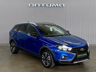 2020 Lada (ВАЗ) Vesta SW Cross I, синий, 1027000 рублей, вид 3