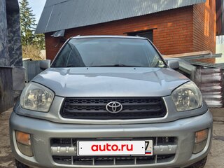 2001 Toyota RAV4 II (XA20), серебристый, 465000 рублей, вид 2