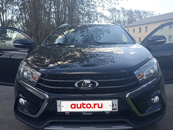 2021 Lada (ВАЗ) Vesta SW I, чёрный, 1250000 рублей