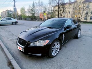 2011 Jaguar XF I, чёрный, 1350000 рублей, вид 2