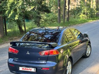 2008 Mitsubishi Lancer X, синий, 865000 рублей, вид 4