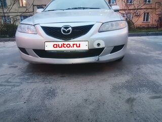 2004 Mazda 6 I (GG), серебристый, 200000 рублей, вид 1
