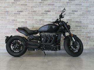 2021 Triumph Rocket III, чёрный, 1800000 рублей, вид 1