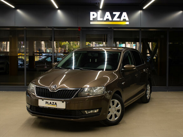2017 Skoda Rapid I, коричневый, 1125000 рублей